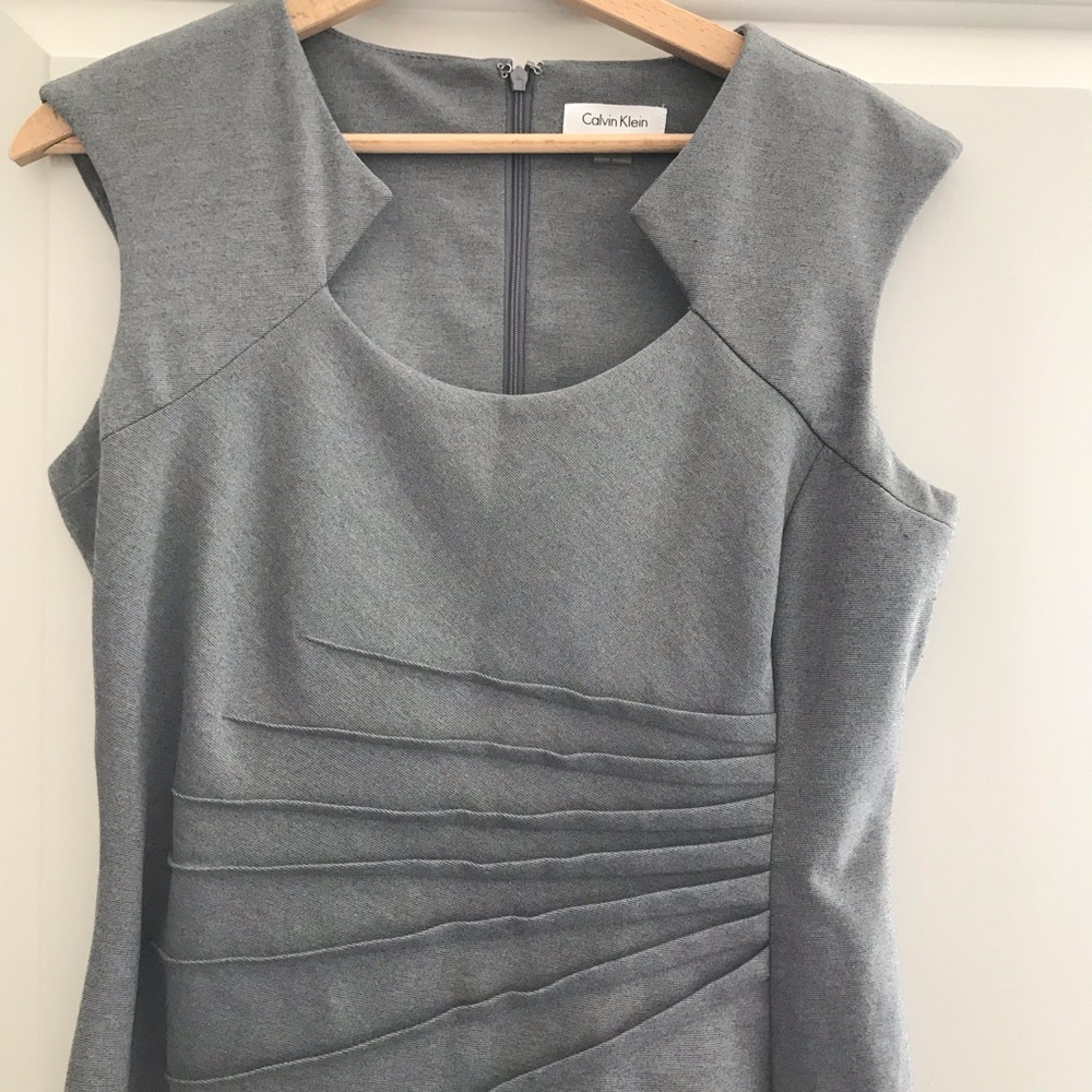 Calvin Klein grey dress